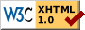 valid xhtml 1.0